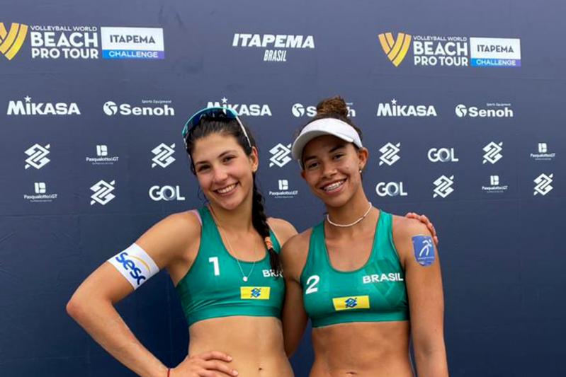 Brasileiras estreiam no Circuito Mundial de vôlei de praia na etapa de Itapema