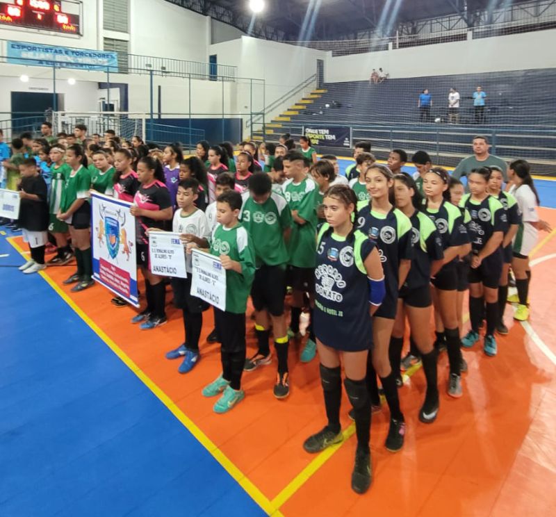 Aquidauana sedia etapa da Copa FEEMS de Futsal Escolar