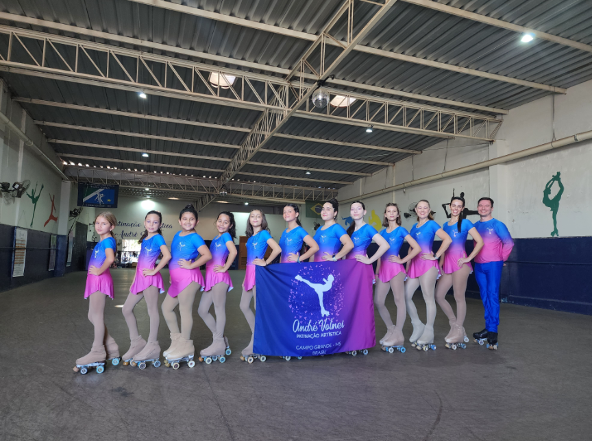 Atletas de patinação representam o MS em competição no Paraná