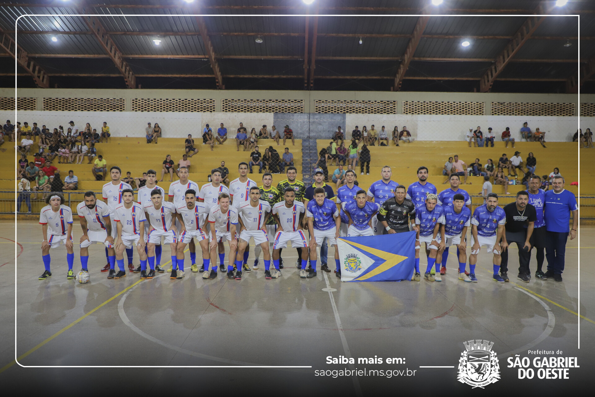 Desafio intermunicipal de futsal reúne campeões em São Gabriel do Oeste