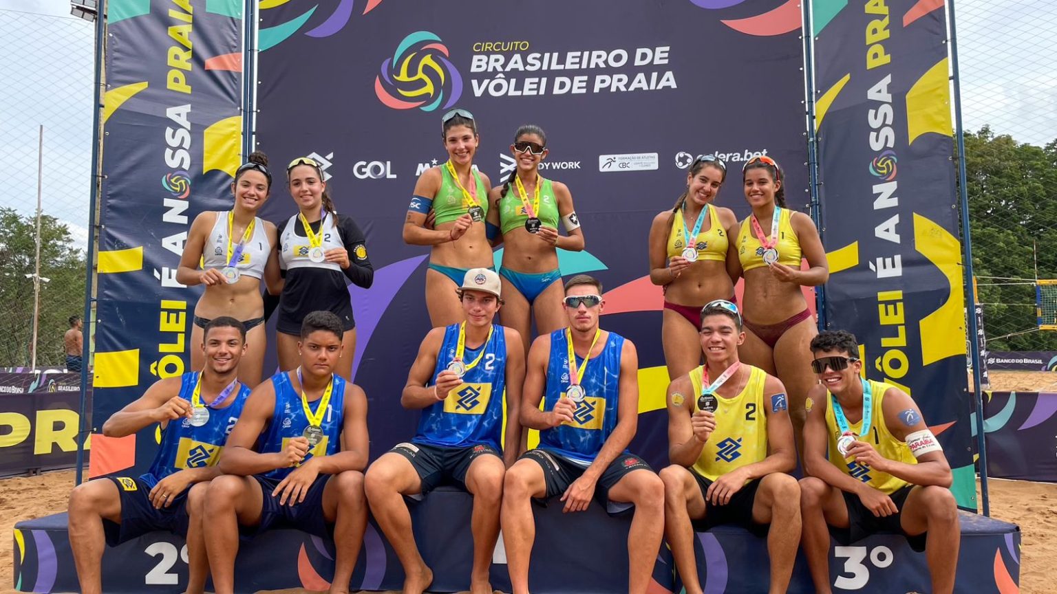 Definidos os campeões do Circuito Brasileiro de Vôlei de Praia