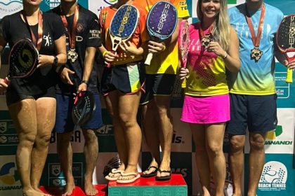 Delegação de TL conquista 14 medalhas no 2º Circuito de Beach Tennis