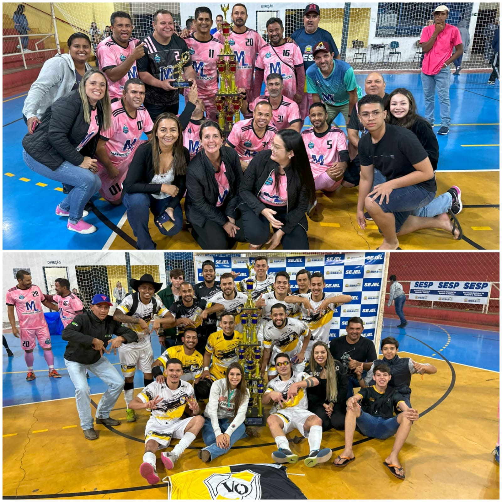 2ª Copa Sejel Empresas de Futsal termina com festa dos campeões