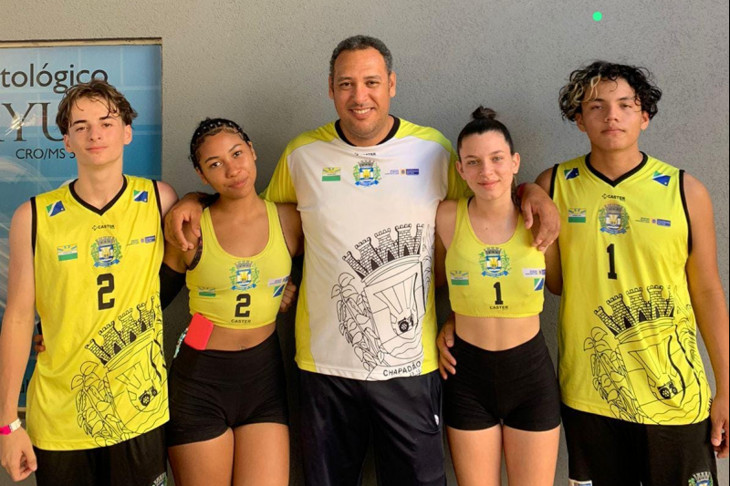 Vôlei de Praia de Chapadão do Sul participou do JOJUMS individuais
