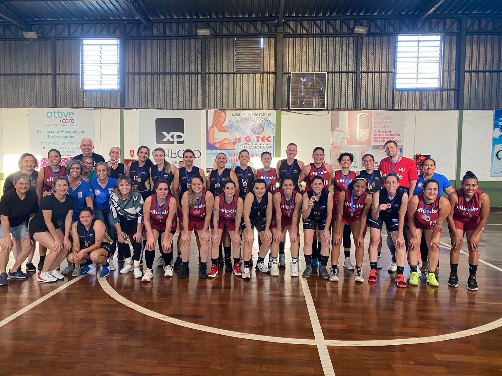 Final Copa União Feminino: Abaf-MS vence o ultimate e leva a medalha de ouro