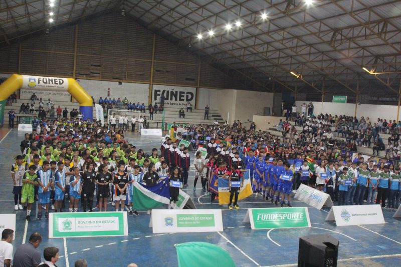 Dourados recebe 800 atletas para os Jogos Escolares da Juventude