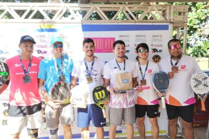 TL fecha 3ª etapa do Circuito de Beach Tennis entre os 3 melhores