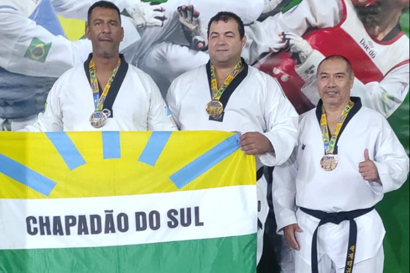 Atletas de Chapadão do Sul são destaques na Copa de Taekwondo
