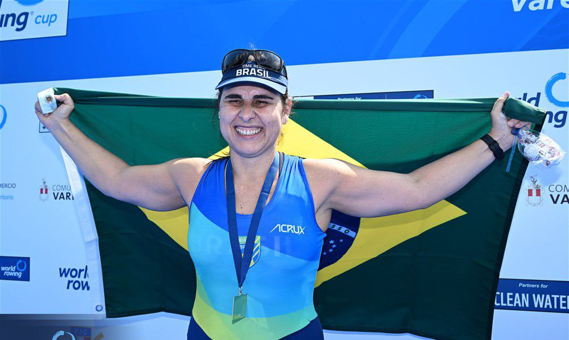 Brasil encerra Copa do Mundo de remo paralímpico com três medalhas