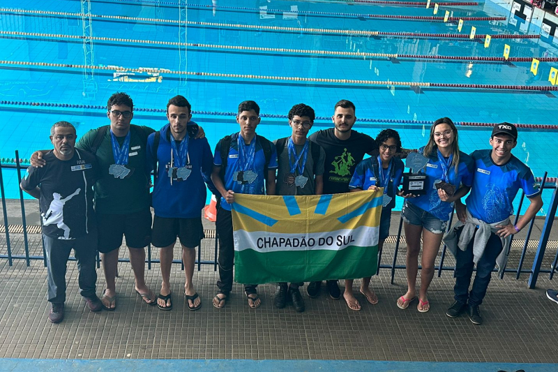 Chapadão do Sul conquista 17 medalhas nos Jogos Escolares de MS