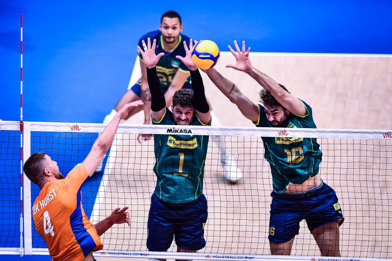 Brasil se classifica para a fase final da Liga das Nações masculina