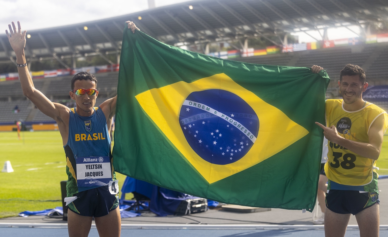 Yeltsin Jacques é campeão mundial de paratletismo nos 1.500m