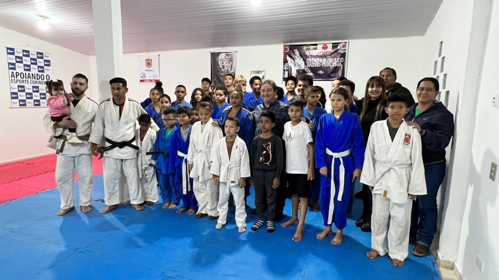 Coxim ganha novo Dojo de Judô no Bairro Piracema