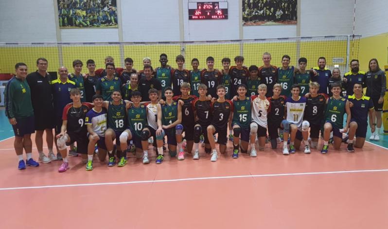 Seleção masculina sub-17 faz sua primeira excursão internacional
