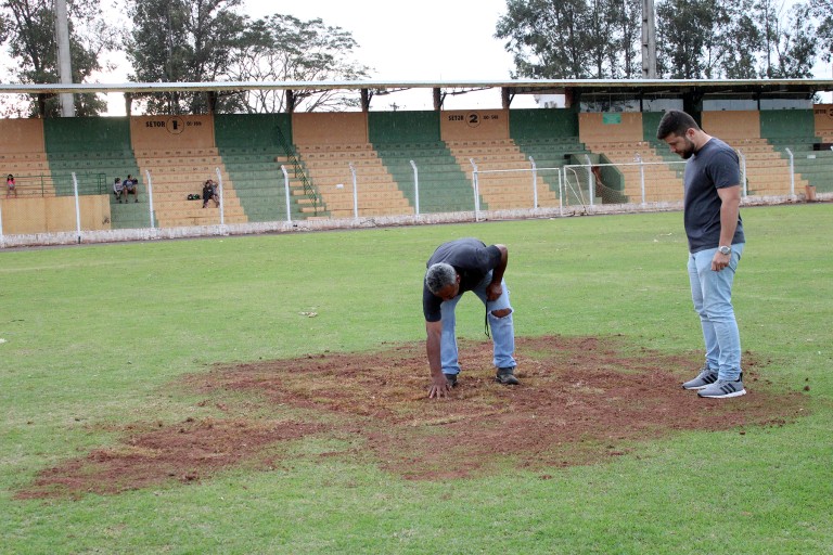 Estádio Virotão recebe sistema de monitoramento e passa por manutenção