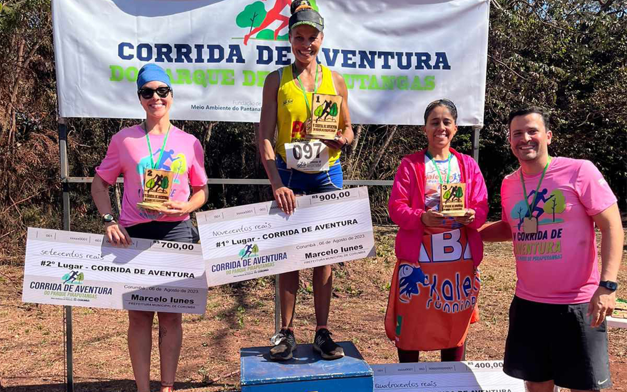 Corrida do Parque de Piraputangas reúne 100 participantes