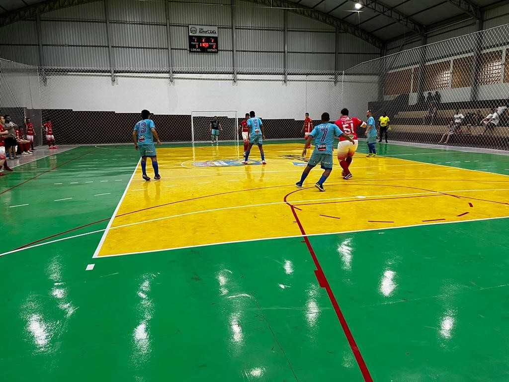 Equipe do Taboado empata em 2 x 2 pela Liga Interior de Futsal
