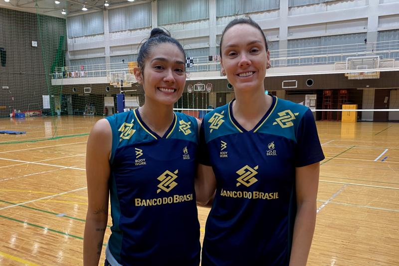 Roberta e Naiane: levantadoras compartilham sucesso na Polônia