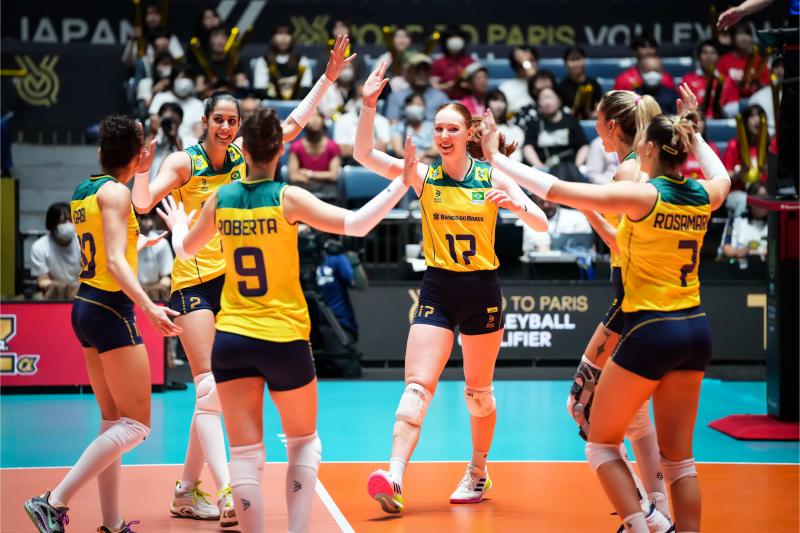 Seleção feminina vence Porto Rico e chega à quarta vitória no Pré-Olímpico