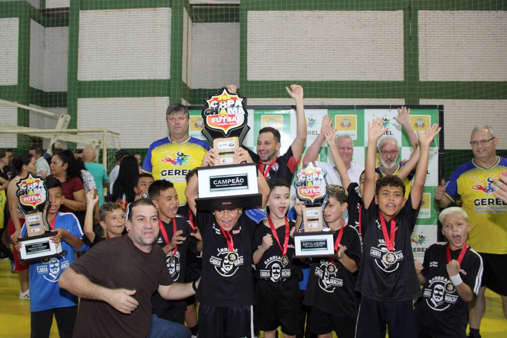 Prefeitura de Naviraí encerra a 26ª Copa Chama de Futsal de Base