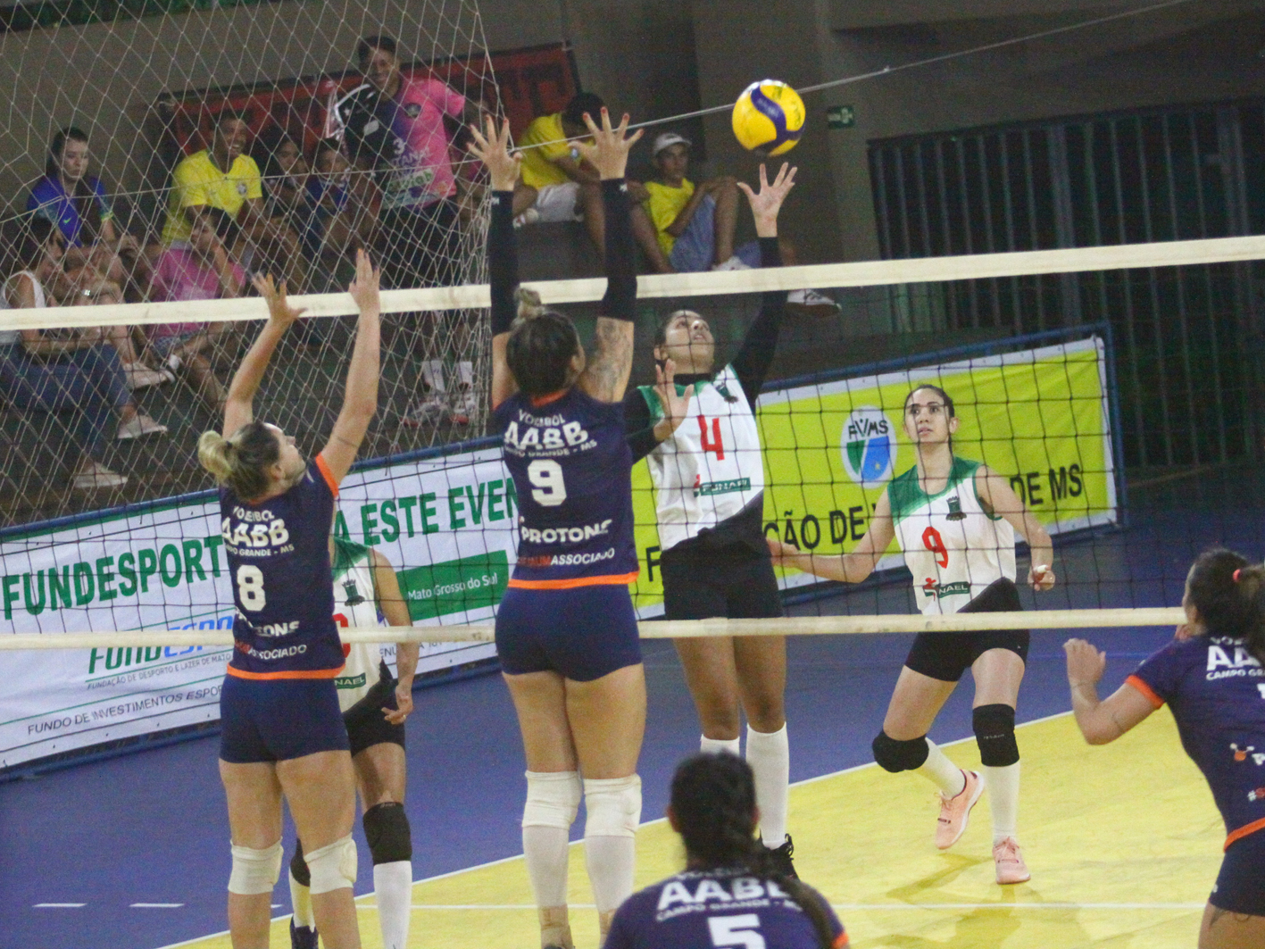 Fase final da Liga MS de Voleibol terá inicio nesta sexta-feira