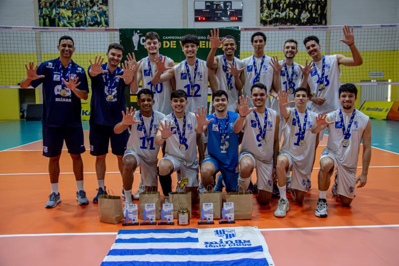 Minas Tênis Clube é pentacampeão do CBI sub-19 masculino