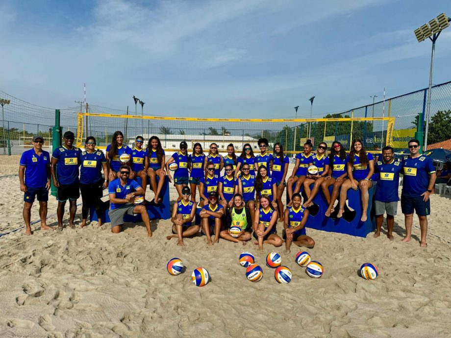 Três-lagoenses brilham no Camp 2024 da seleção de vôlei de praia