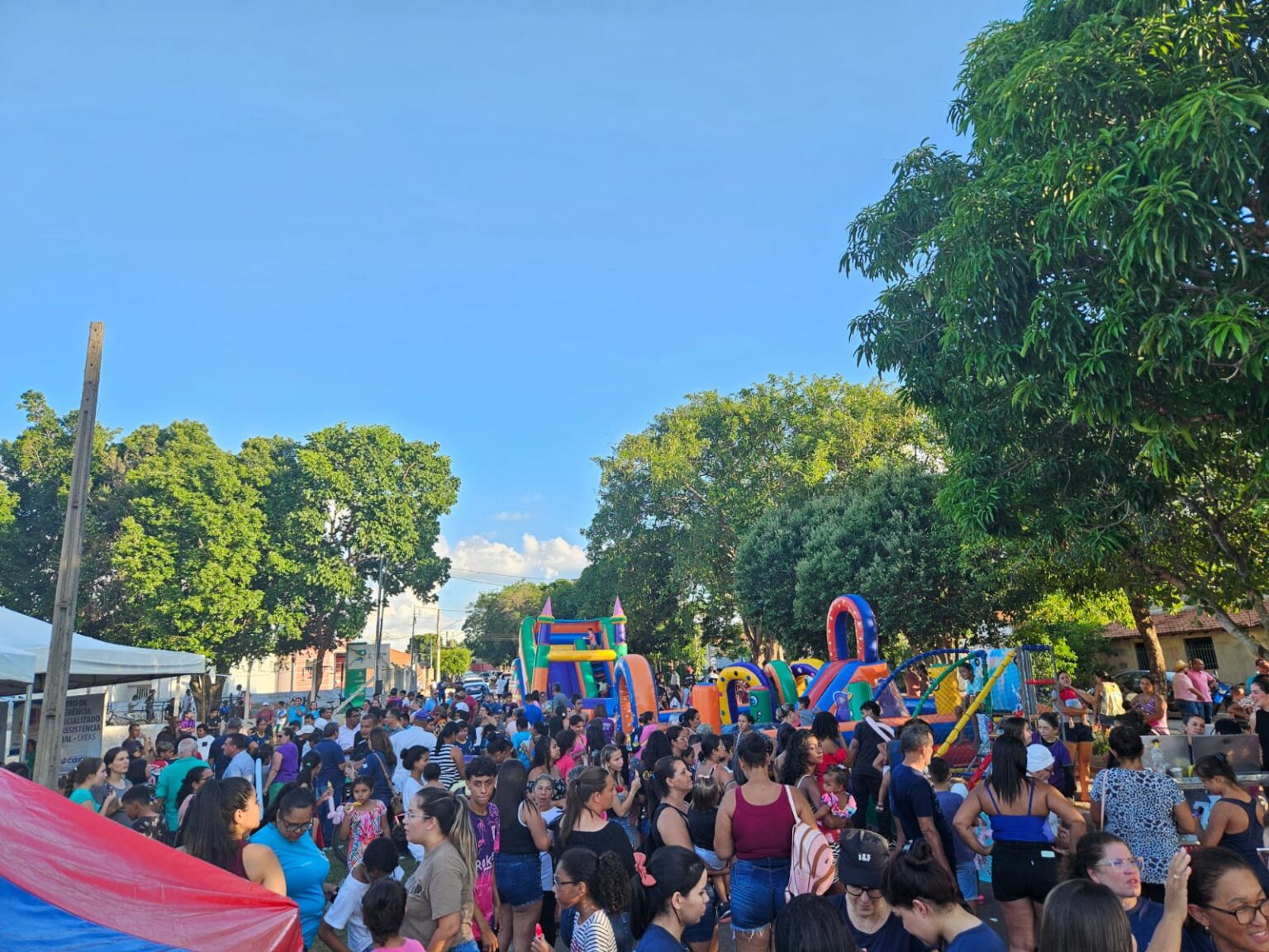 Arena Esportiva do Pequi em Coxim é reinaugurada com festa e diversão