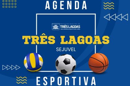 Confira a agenda esportiva de Três Lagoas deste final de semana