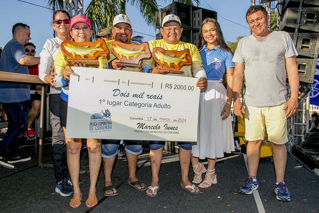 Festival Internacional de Pesca Esportiva de Corumbá 2024 bate recorde