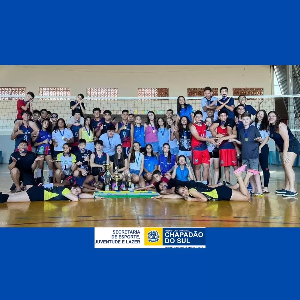 Equipe de Voleibol de Chapadão do Sul Brilha no Campeonato LIREVOL