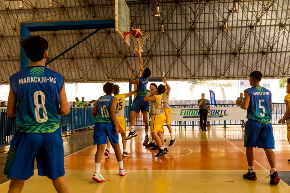 Definidos os campeões do basquete e futsal dos Jogos Escolares