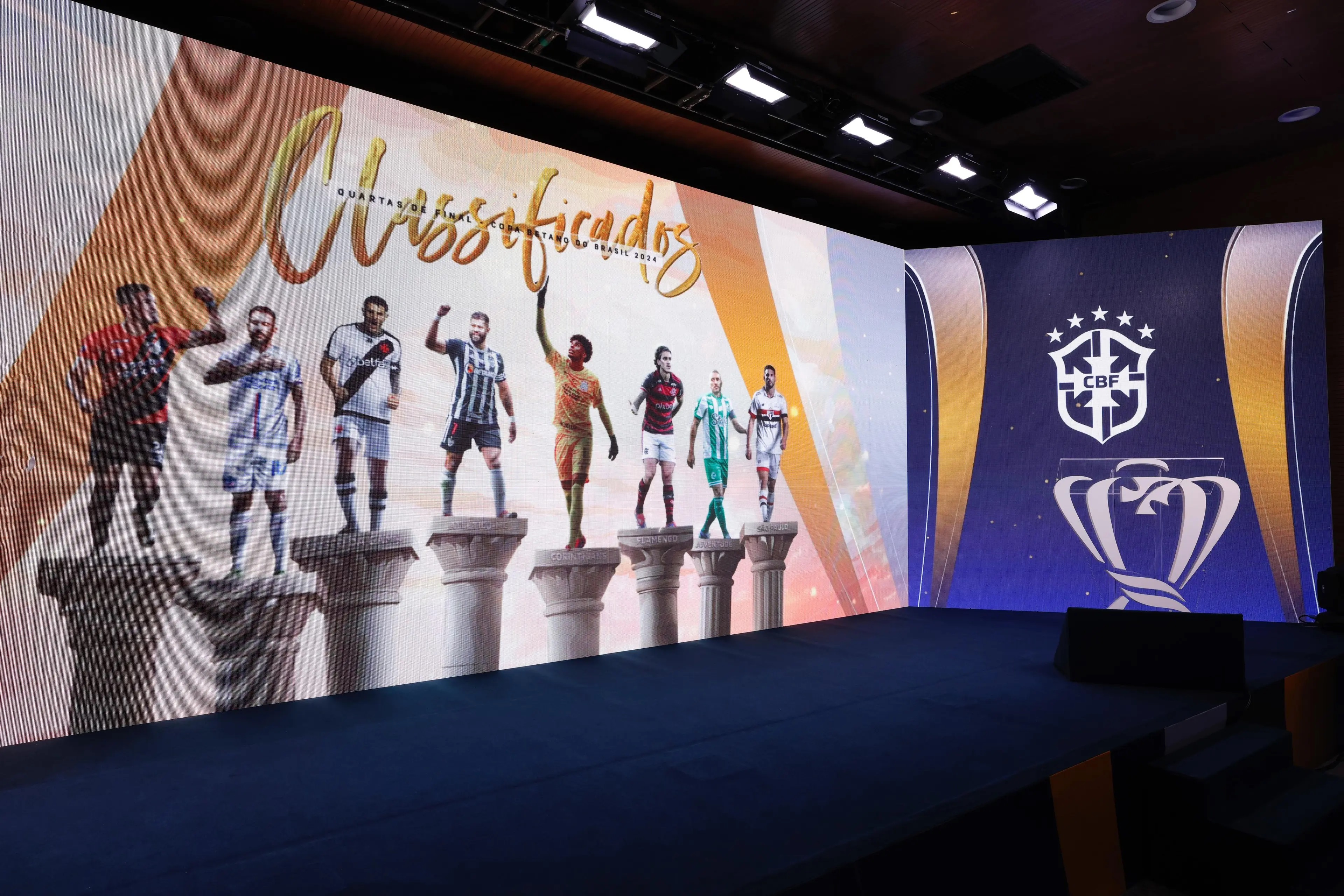 CBF divulga tabela detalhada das quartas de final da Copa Betano do Brasil
