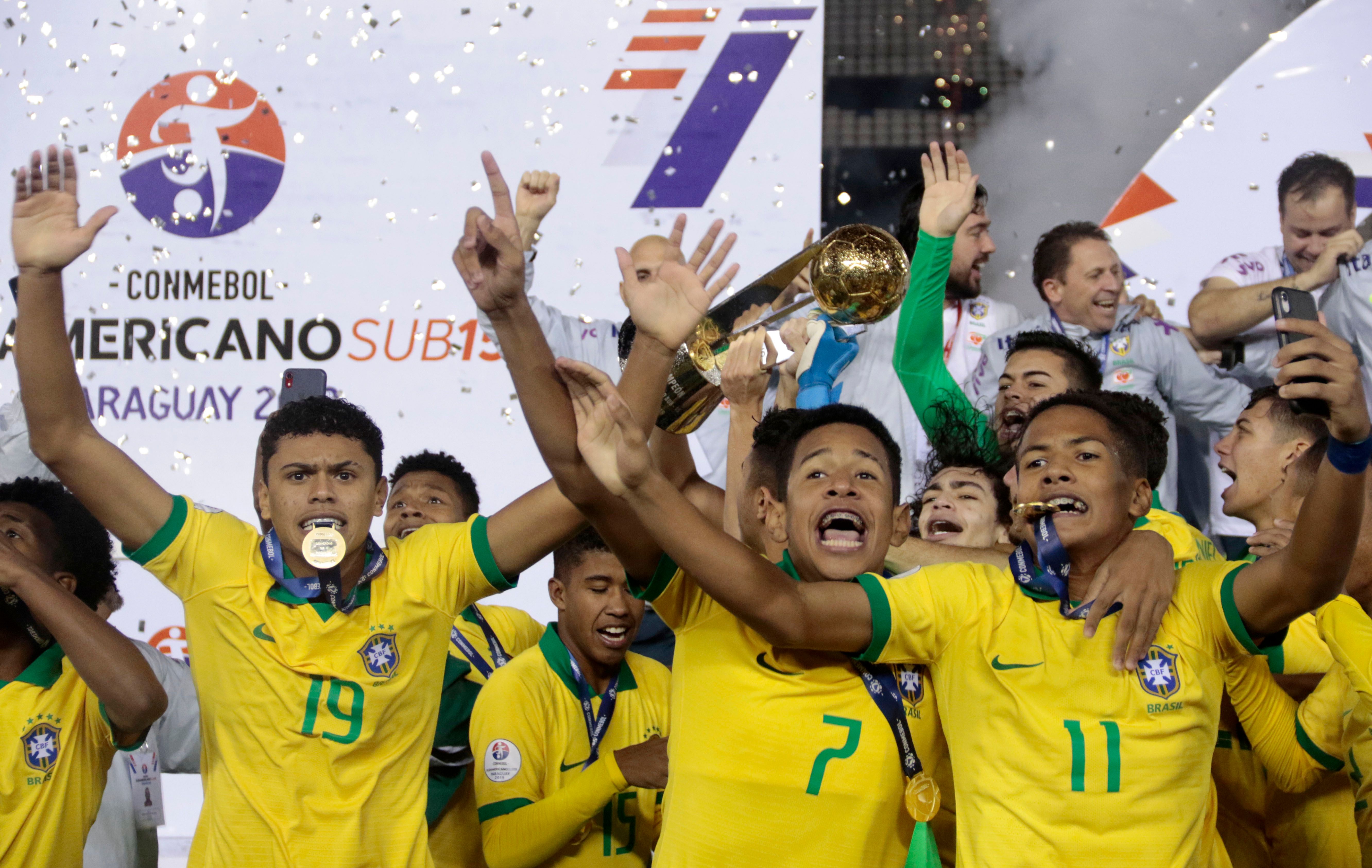 Seleção Brasileira está no grupo B do Sul-Americano Sub-16