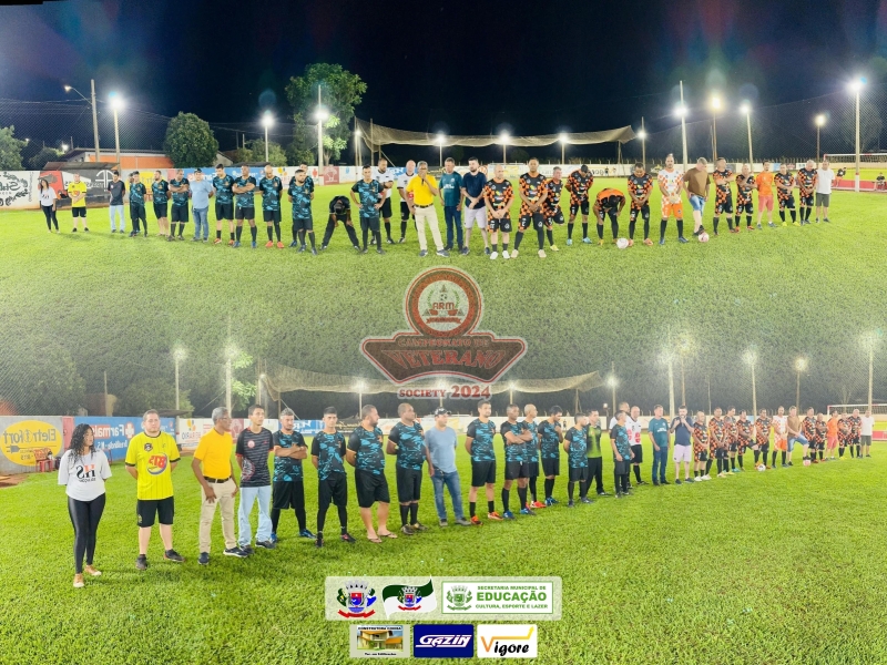 Brasilândia Inicia o Campeonato de Veterano com 10 equipes inscritas