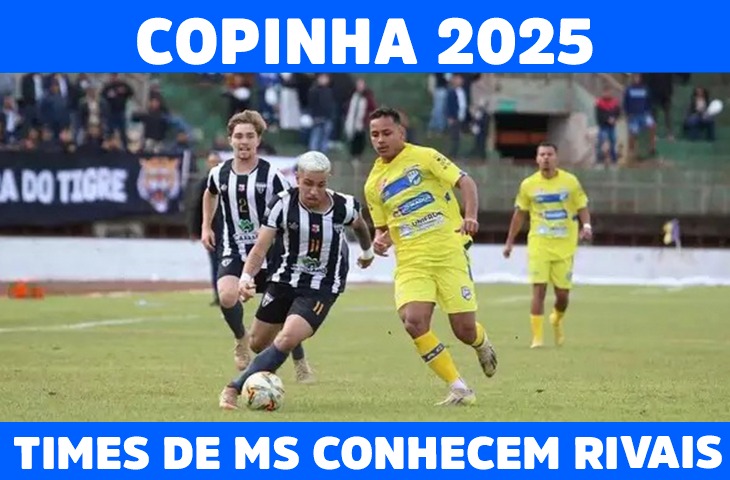Copinha 2025: sorteio define grupos dos times de MS