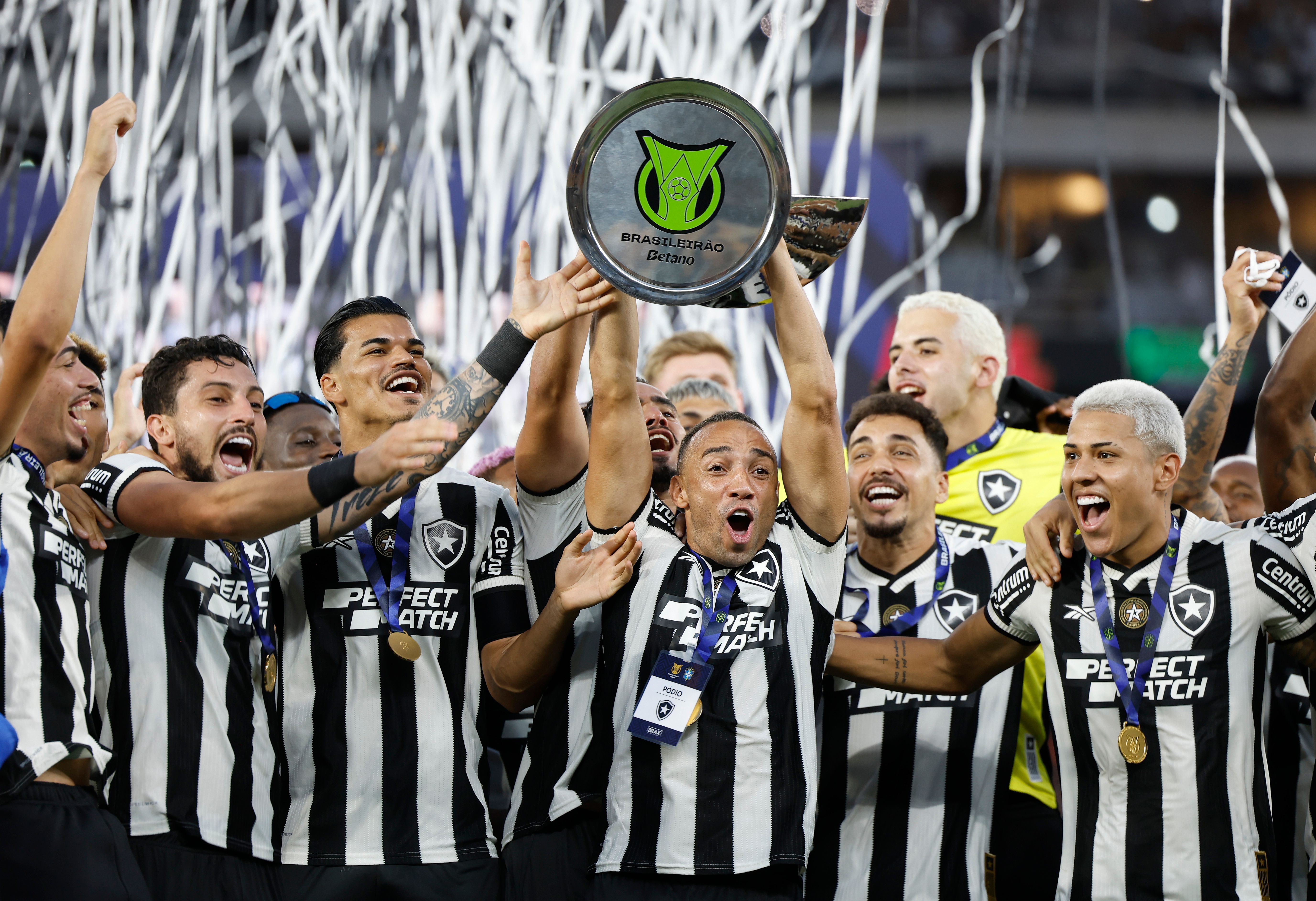 Campeão, Botafogo domina Seleção do Brasileirão Betano