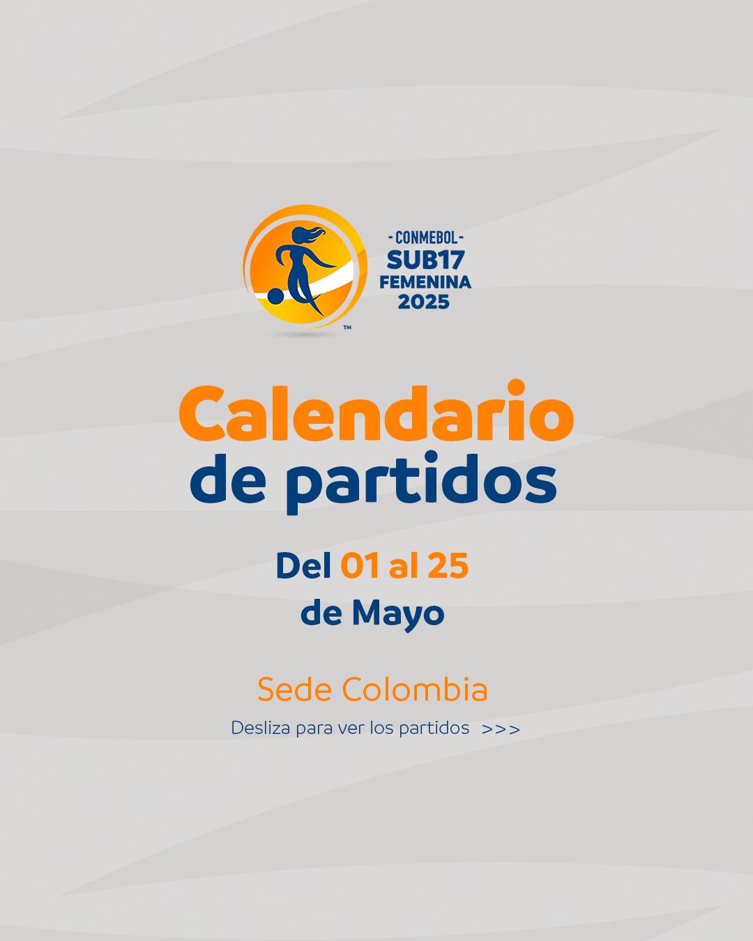 Conmebol divulga calendário do Sul-Americano Feminino Sub-17