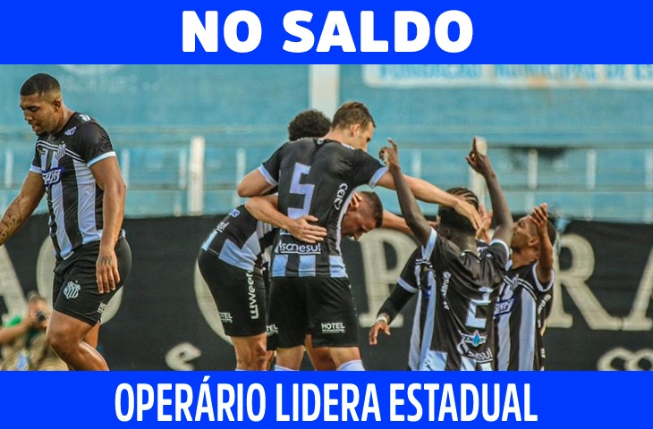 Após primeira rodada, Operário lidera Estadual