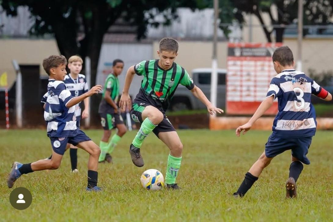 Campeonato Estadual Sub-13 teve oito jogos e muitos gols neste sábado