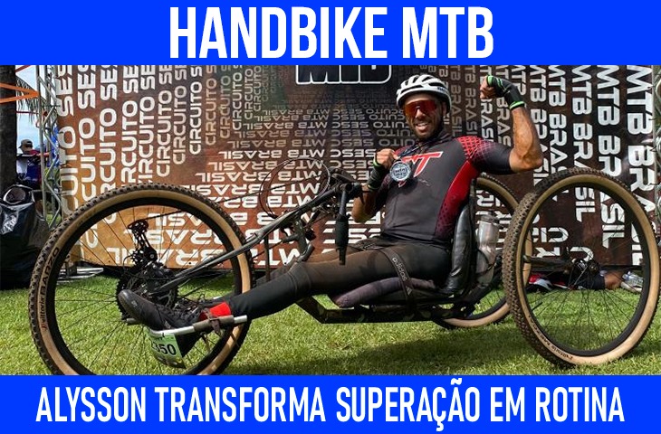 Alysson transforma superação em rotina sobre rodas