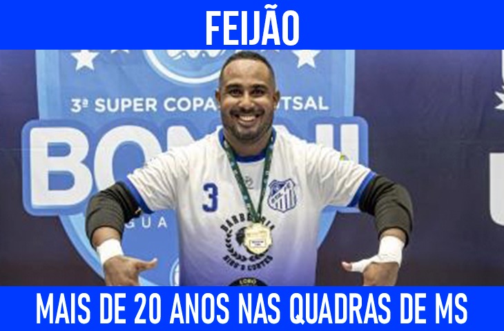 Feijão revela trajetória, desafios e planos após mais de 20 anos de futsal