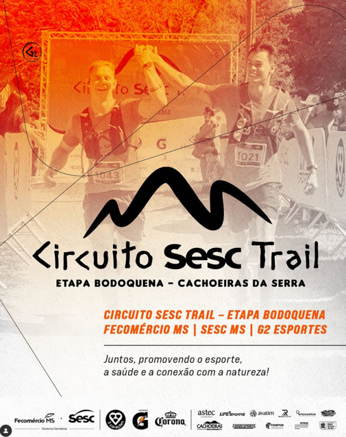 Bodoquena recebe Circuito Sesc Trail neste fim de semana