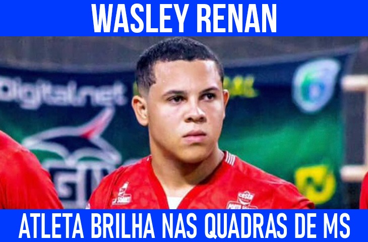 Wasley Renan escolhe o futsal, brilha nas quadras e mira novos títulos