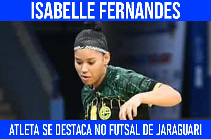 Isabelle joga, treina e enfrenta desafios no futebol em Jaraguari