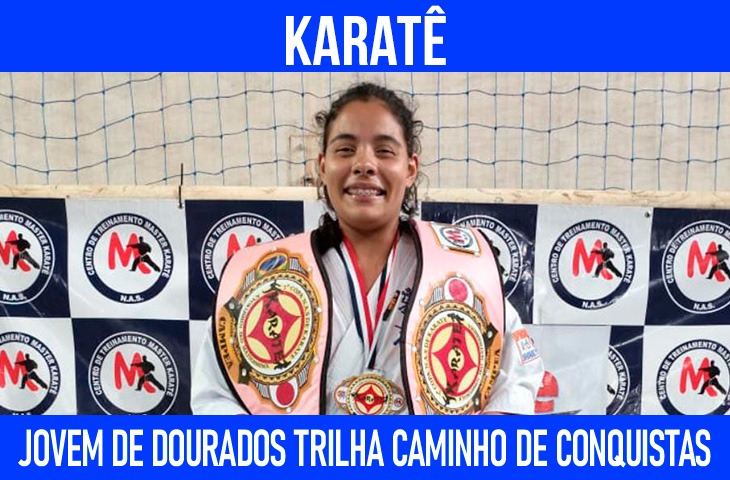 Jovem de Dourados transforma rotina intensa em conquistas no karatê