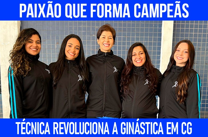 Paixão que forma campeãs: técnica revolucionou a Ginástica Rítmica em Campo Grande