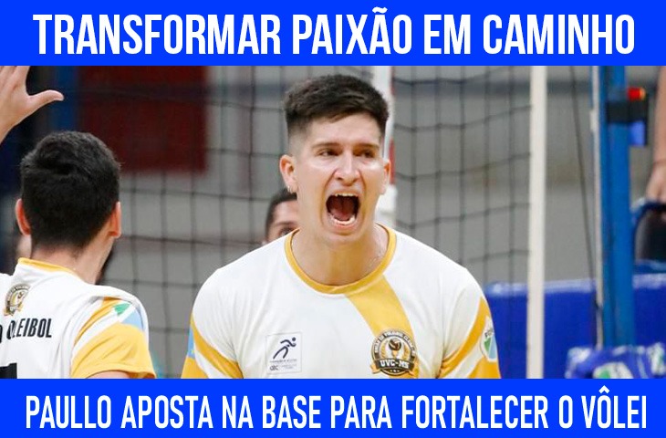 Transformar paixão em caminho: Paullo Camargo aposta na base para fortalecer o vôlei em MS