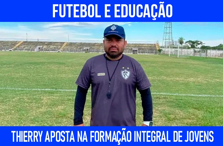 Thierry aposta na formação integral e cobra desempenho escolar de atletas da base