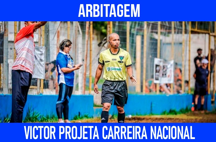 Victor projeta carreira nacional na arbitragem e relata desafios em MS